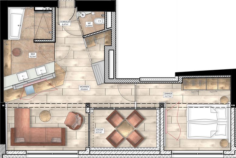 Suite Penken Delux / Suite Schlafmütze II