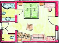 STOCK  - Habitación doble Penken
