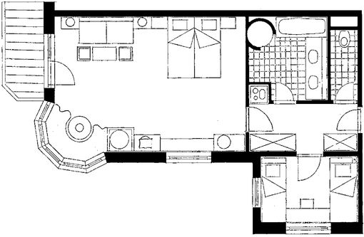 Schwarz - En Casa "Obstgartl II", aprox. 50m2