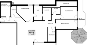 Traumhotel Alpina - Penthouse "Regenbogen" 110m²