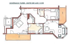 Alpina - Schönachtl Tower Suite Deluxe, 90m²