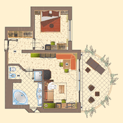 Luxussuite - Residence Elisabeth