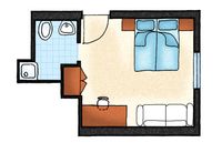 Orione - Double room Mountain View