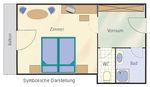 Hotel Tuxertal - Komfortzimmer plus WACHOLDER