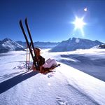 Skiën onder de zon in maart & april
