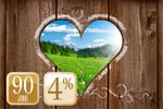 4 Tage "Sonnenschein"