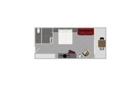 Hotel Sarotla - DOPPELZIMMER ALVIER